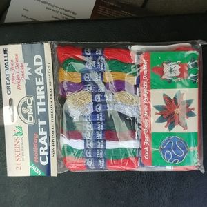 New DMC Holiday Craft Thread 24 Skeins